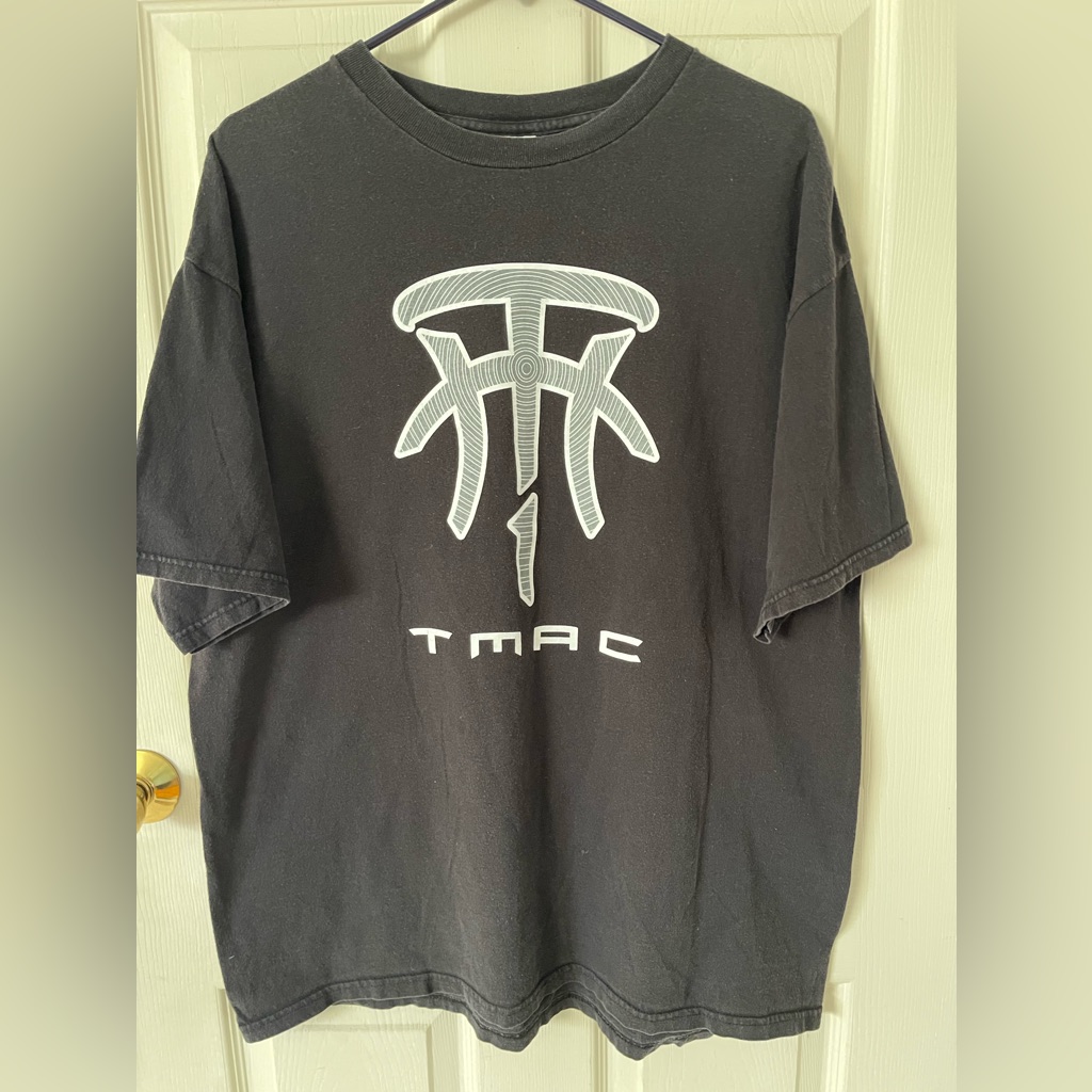 Adidas Tracy Mcgrady Tee Shirt Men’s Size Large Black